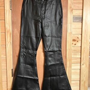 Rock & Roll Cowgirl Black Flare Pants